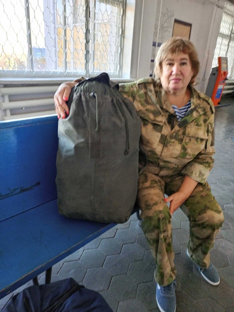 Женщина из Башкирии отправилась помогать раненым бойцам