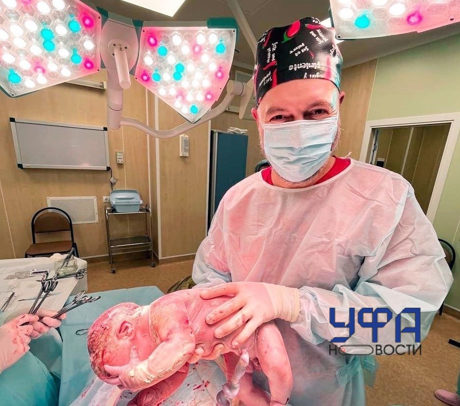 В Уфе родился малыш-гигант