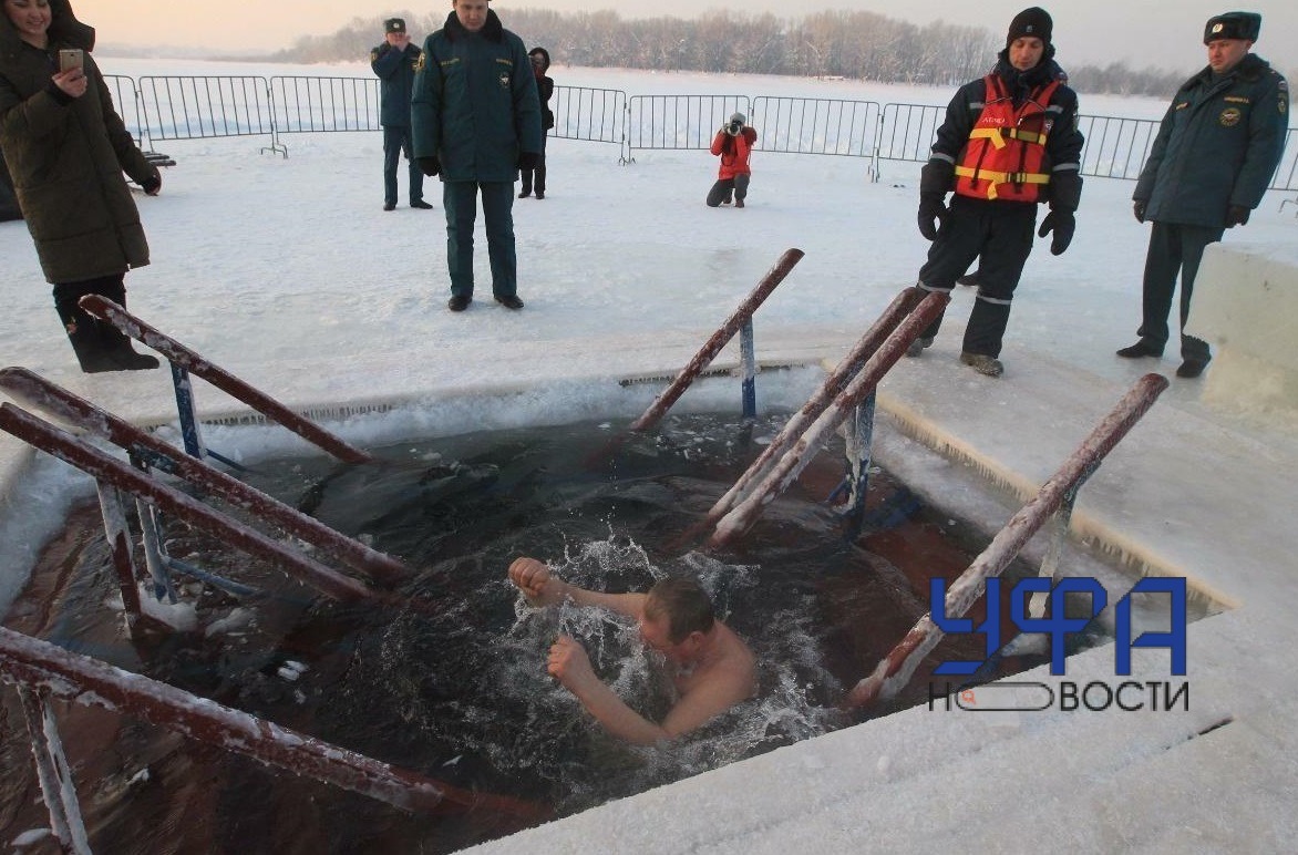 Где на крещение можно будет окунуться в Уфе?