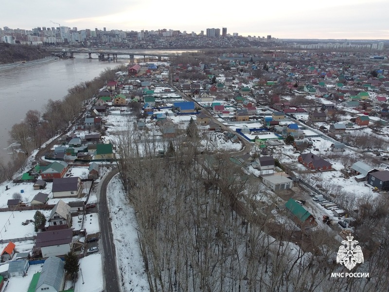 Паводковая ситуация в Уфе стабилизировалась