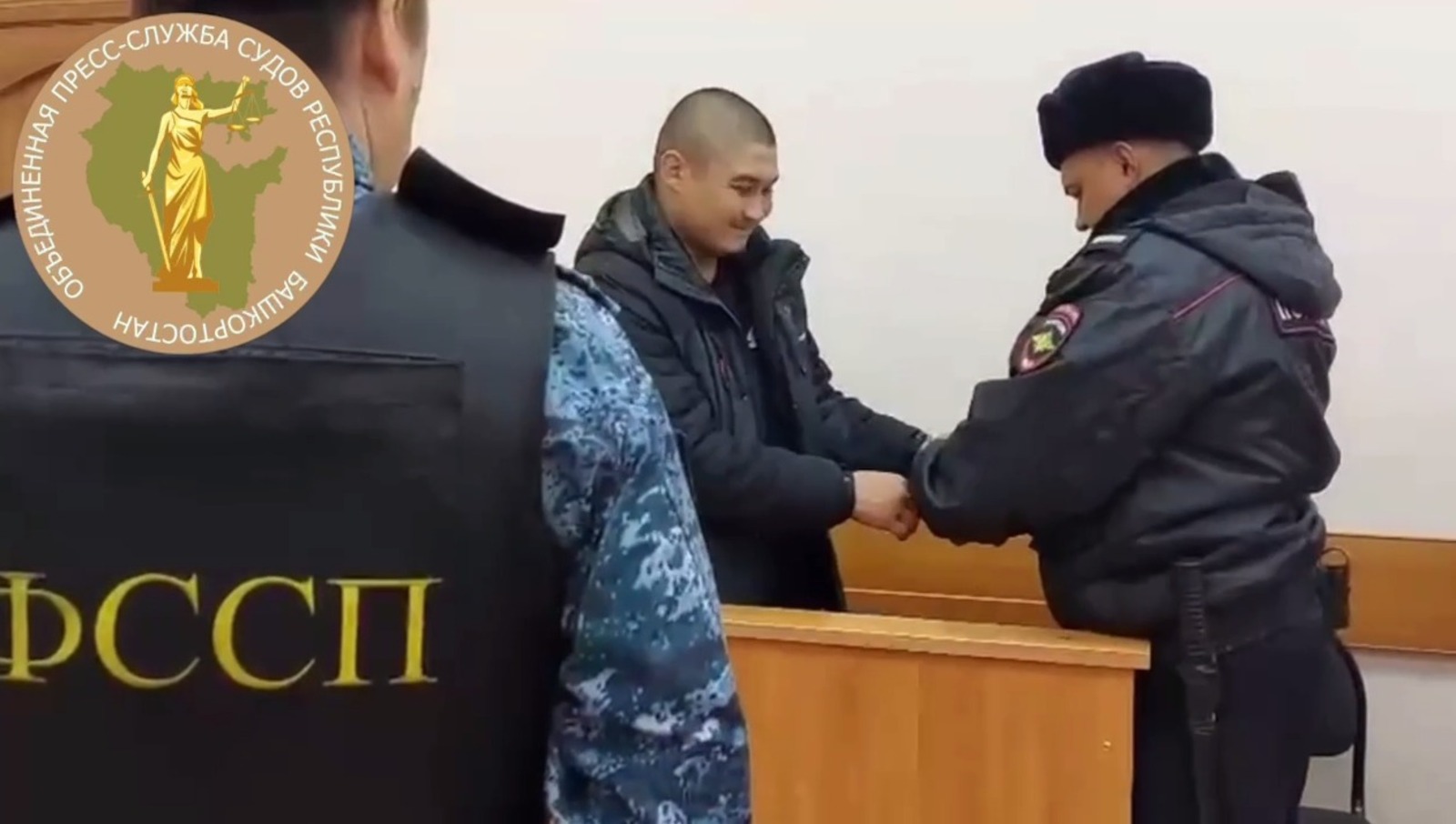 скриншот видео  объединенная пресс-службе судов РБ