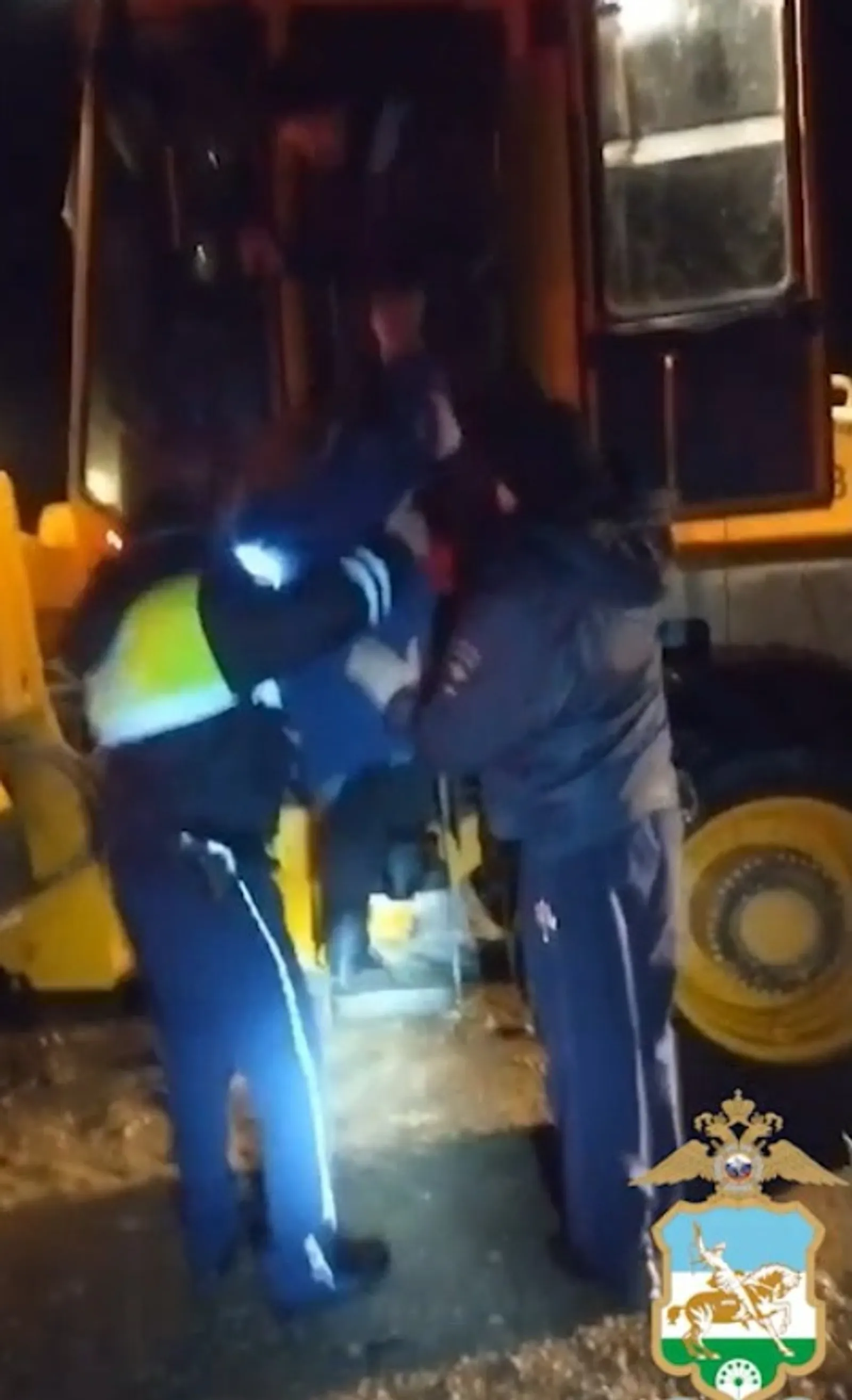 Скриншот видео МВД Башкирии