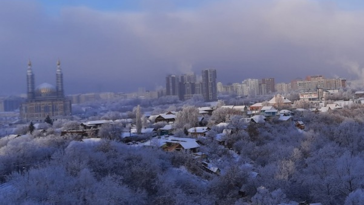 Башкирия остается во власти аномальных морозов 
