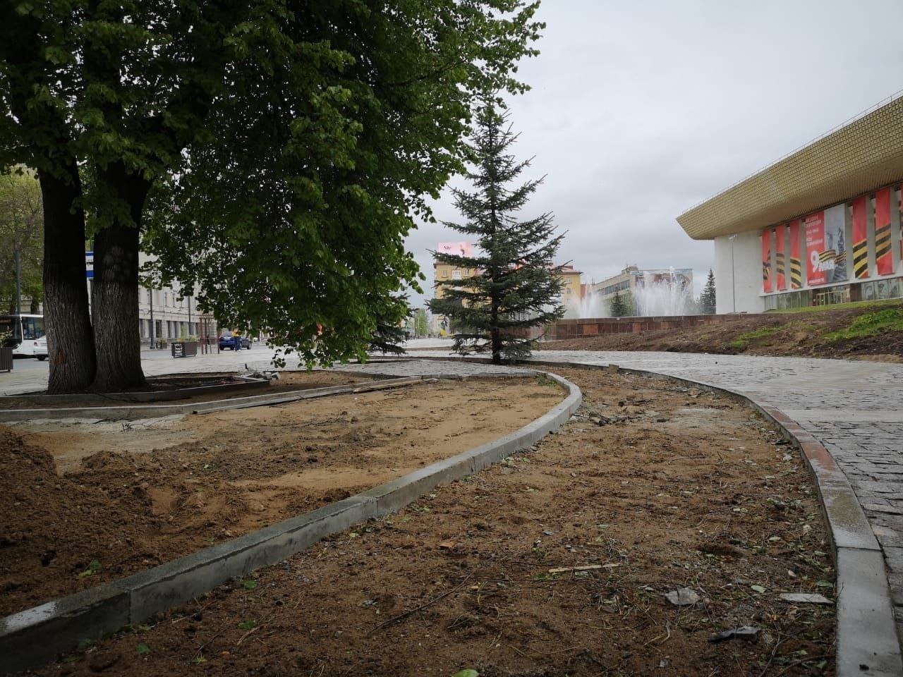 В Уфе возле ГКЗ появится новый сквер