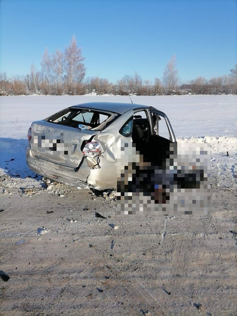В Бирском районе Башкирии в страшной аварии погиб человек