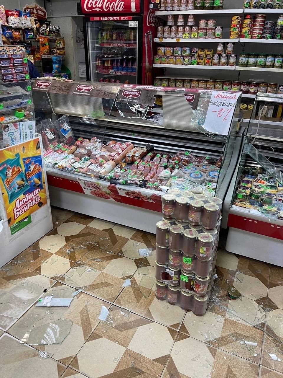 В Башкирии мужчина разгромил магазин  из-за алкоголя 