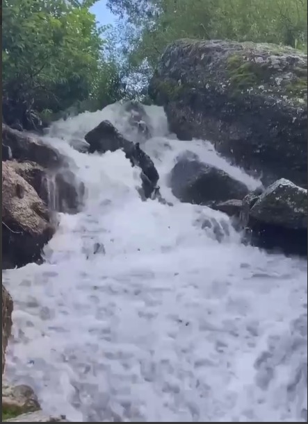 В Башкирии ожил водопад Кук-Караук