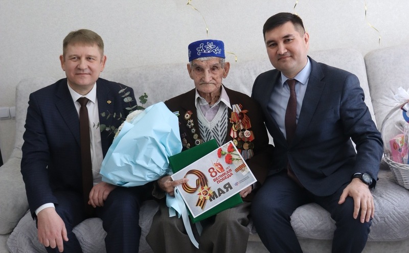 В Башкирии ветеран войны отметил 101-й день рождения 