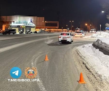 В Уфе подросток поплатился за свое желание перебежать дорогу в неположенном месте