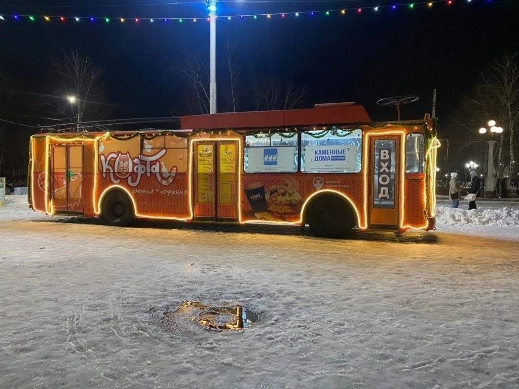 В башкирском Стерлитамаке нашли применение списанному троллейбусу
