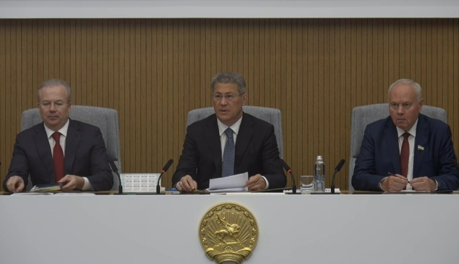 правительство Башкирии скриншот трансляции оперативного совещания