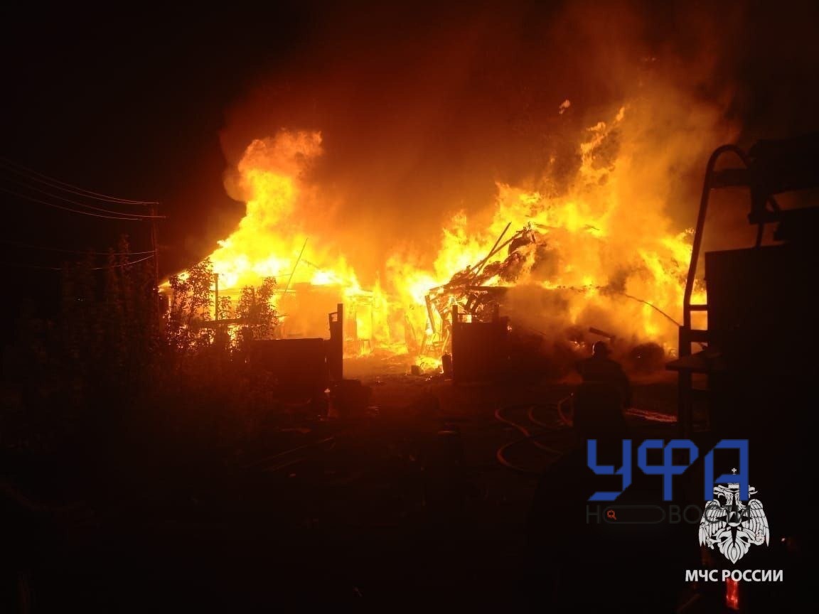 Одна погибла, вторая - в реанимации: серьезный пожар в Башкирии