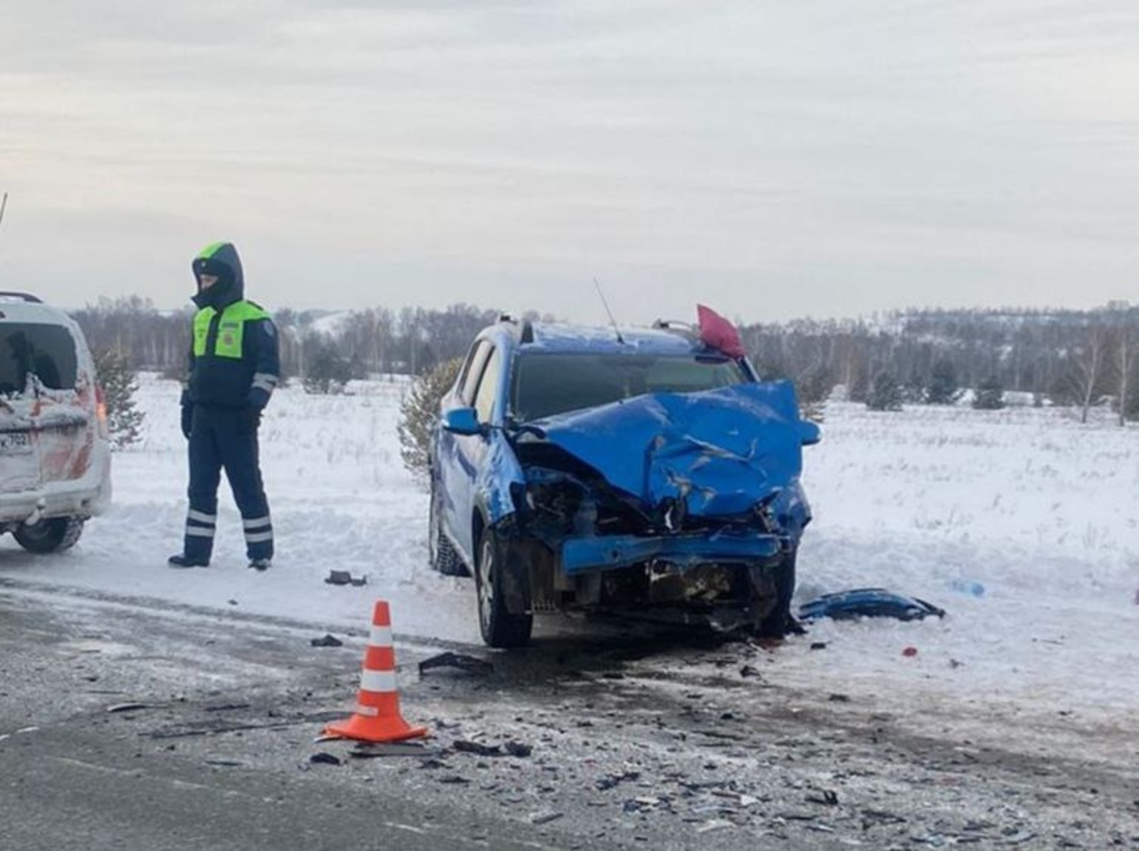 Четыре человека в больнице после ДТП в Башкирии