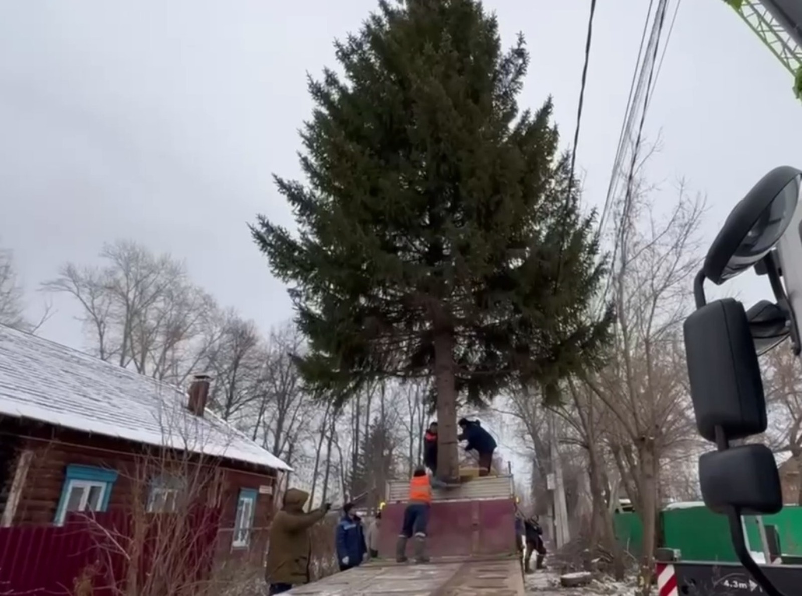 Скриншот видео: администрация Ленинского района Уфы