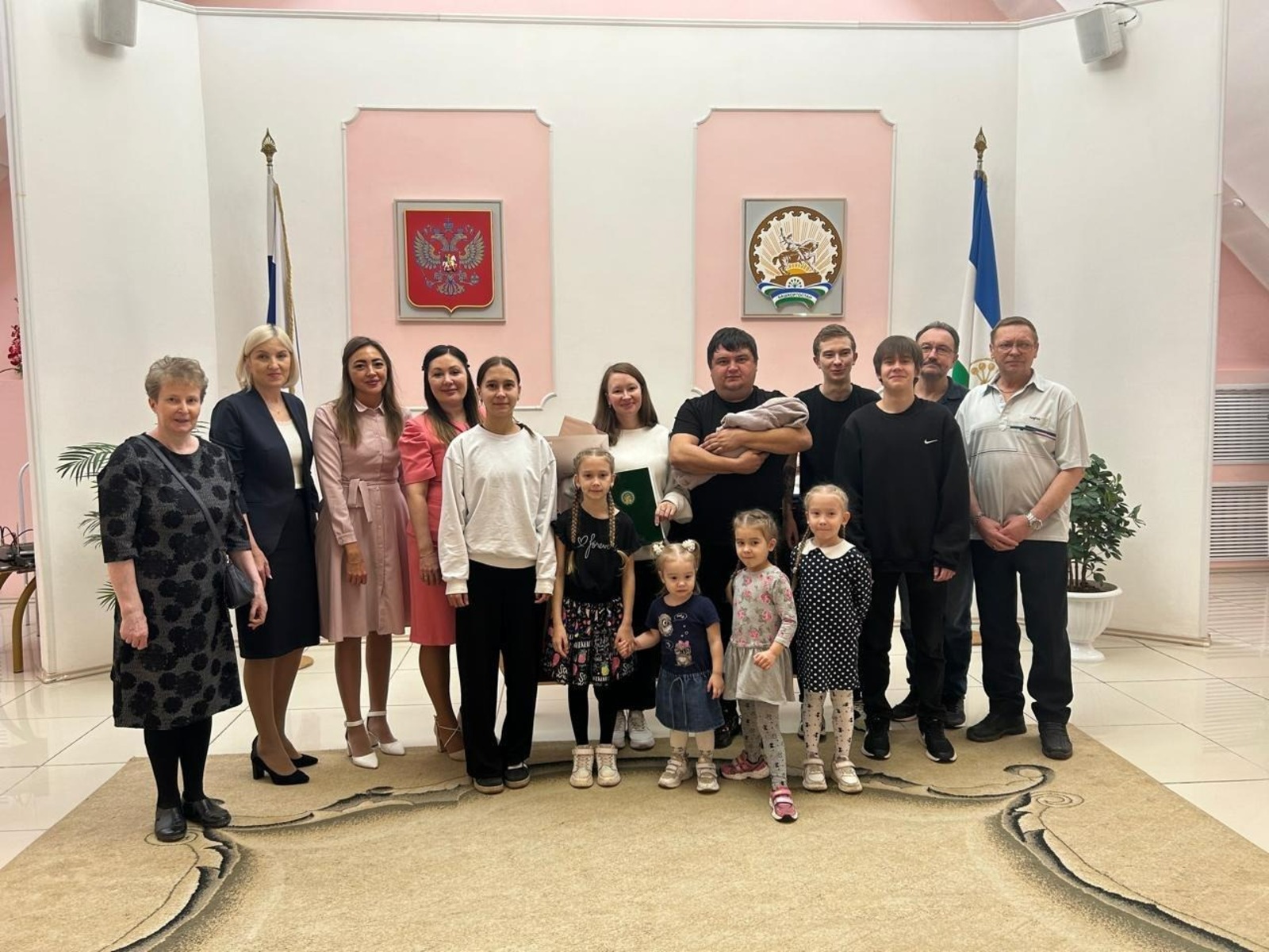 Семья Зараповых, фото: Госкомюстиции Башкирии