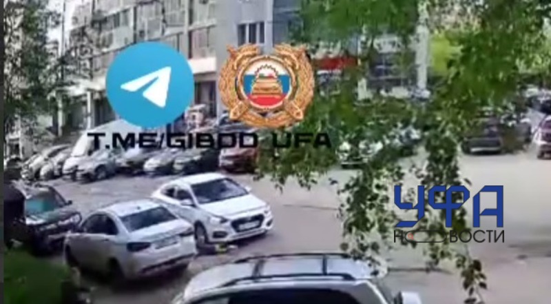 В Уфе четырехлетний ребенок попал под машину (видео)