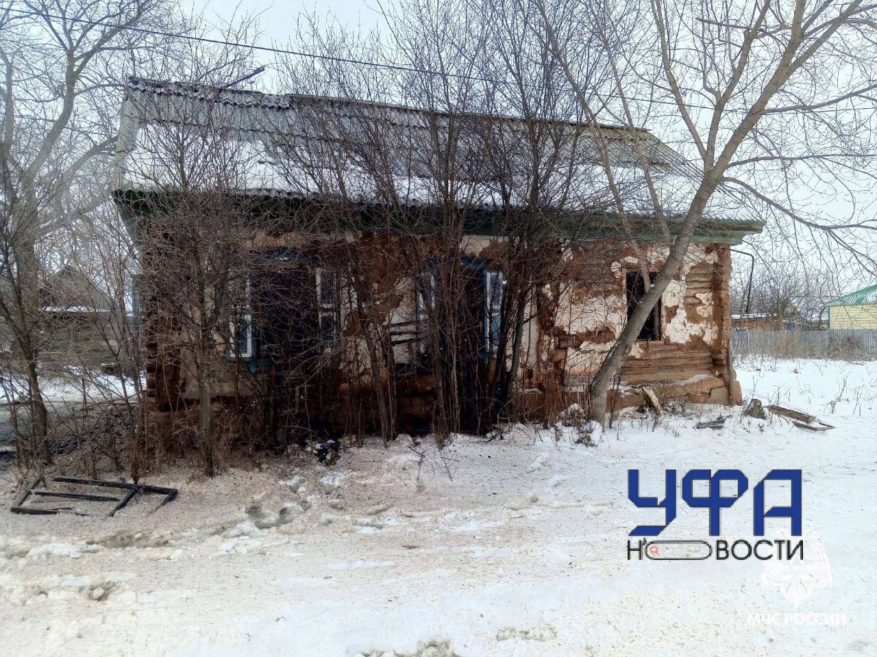 В Башкирии в пожаре сгорел 61-летний мужчина 