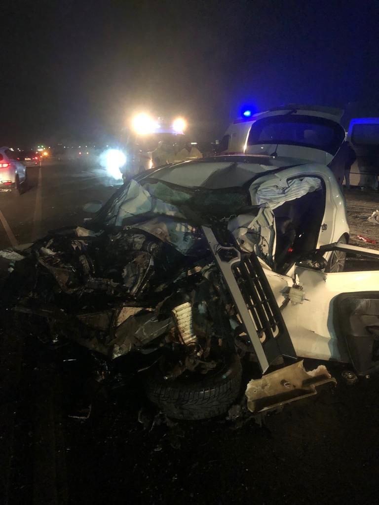 На трассе под Уфой в массовой аварии погиб водитель элитной иномарки 