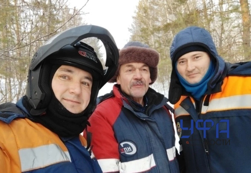 В Башкирии найден мужчина, который едва не замерз в снегу