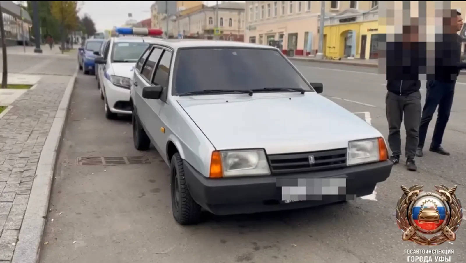 Госавтоинспекция Уфы Пресс-служба Водитель ВАЗ-2109 грубо нарушил ПДД.