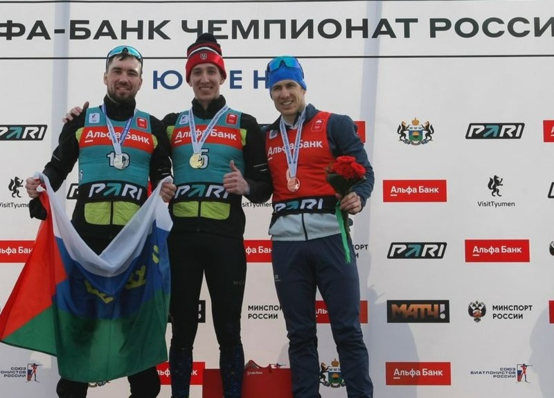 Биатлонист из Башкирии Эдуард Латыпов взял бронзу Чемпионата России